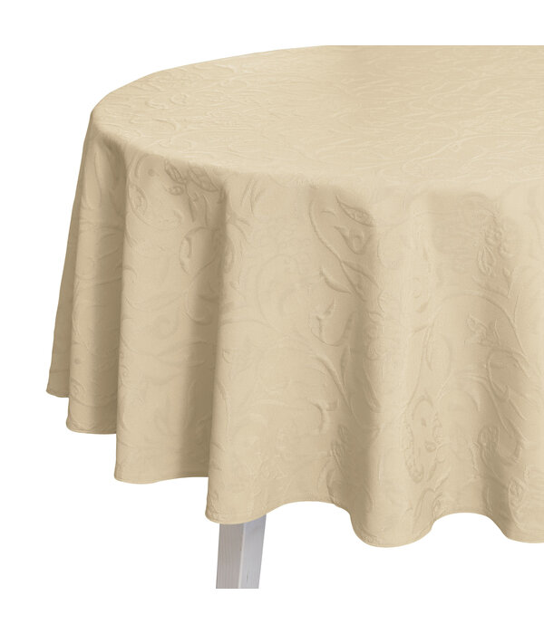 Pichler Cordoba tafellaken 170 rond kleur sand (S)