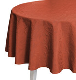 Pichler Cordoba tafellaken 170 rond kleur terracotta (TC)