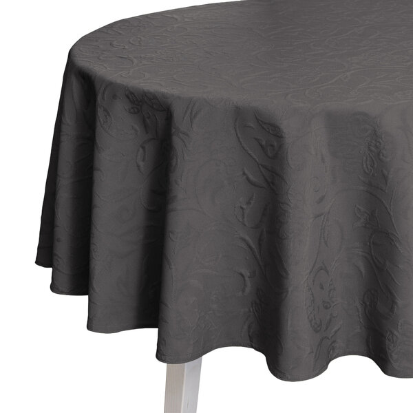 Cordoba tafellaken 170 rond kleur graphit (GI)