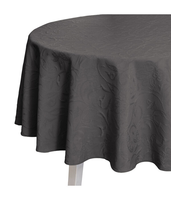 Pichler Cordoba tafellaken 170 rond kleur graphit (GI)