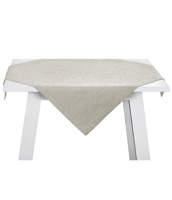 Cordoba tafellaken 100x100, kleur platin (PL)