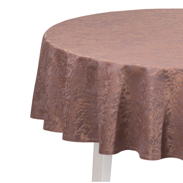 Tafellaken Marble rosenholz, 170 cm rond