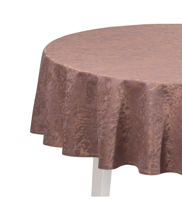 Pichler Tafellaken Marble rosenholz, 170 cm rond