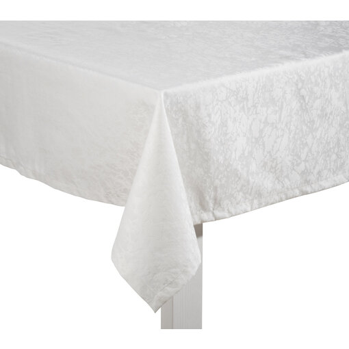 Tafellaken Marble weiss, 130x220 cm