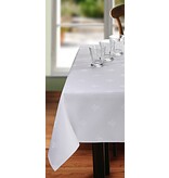 Pichler Franse lelie wit tafellaken 160x300