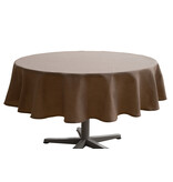 Panama rond tafellaken, 190 cm rond, kleur taupe (TP)