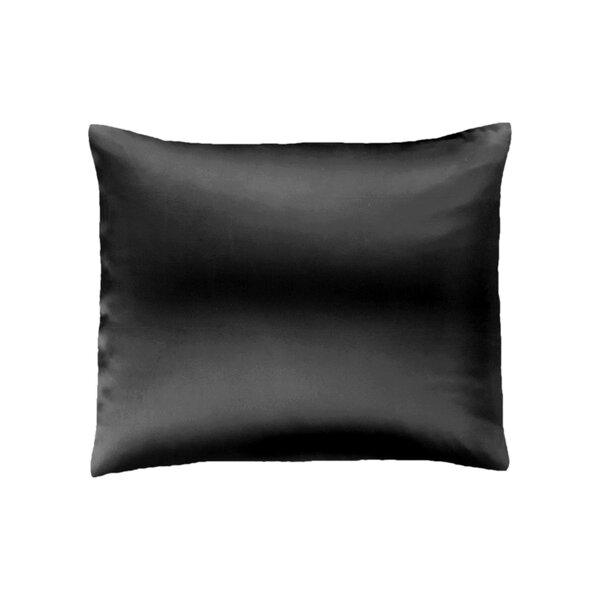 Zijden kussensloop 40 x 80 cm voor haar en huid met verborgen ritssluiting, beide zijden 100% 19 Momme moerbeizijde kussensloop, 1 stuk (taupe