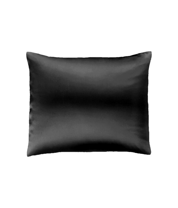 Emperior Silk kussensloop van moerbeizijde, 22 mm Premium Verdi zwart