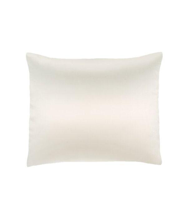 Emperior Silk kussensloop van moerbeizijde, 22 mm Verdi standaard ivoor/naturel