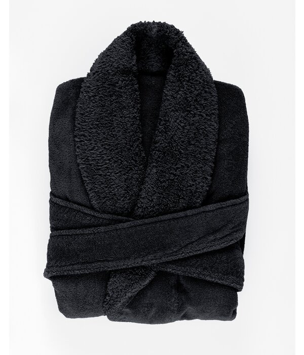 Abyss Habidecor Comfy badjas black (990), 500 gram per m²