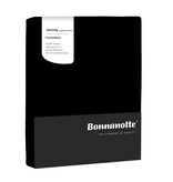 Bonnanotte zwarte strijkvrij jersey hoeslakens double (dubbel)