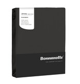 Bonnanotte donkergrijze strijkvrij jersey hoeslakens double (dubbel)