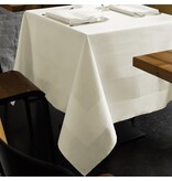 De Witte Lietaer ivoor tafellaken Luna 200x200 cm