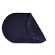 donkerblauwe ovale badmat 60x100 cm, Exquisit marine