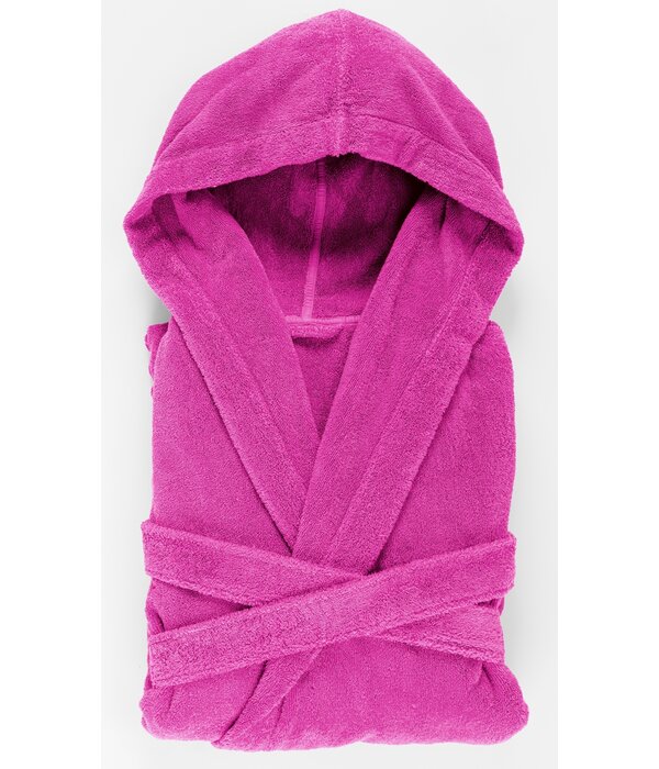 Abyss Habidecor Alex badjas happy pink (570), 500 gram per m²