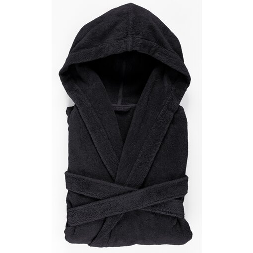 Abyss Habidecor Alex badjas black (990), 500 gram per m², vanaf