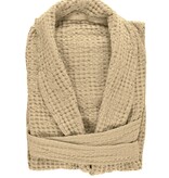 Abyss Habidecor Pousada wafelbadjassen sand (714), 300 gram per m²