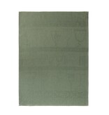 Le Jacquard Français groen, 100% linnen glazendoek Cristal green
