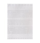 Le Jacquard Français 100% Linnen glazendoek Cristal blanc - white