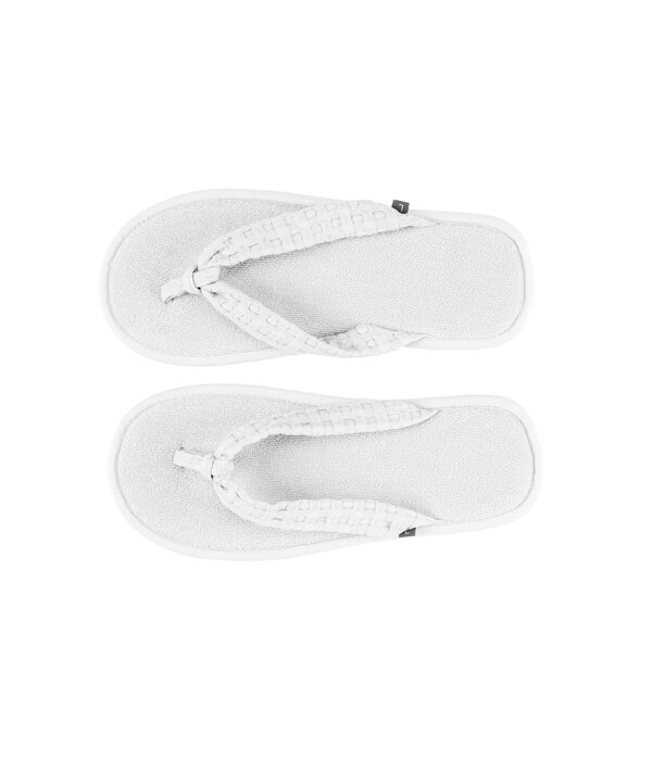 Abyss Habidecor Pousada slippers white (100), 300 gram per m²