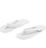 Abyss Habidecor Pousada slippers white (100), 300 gram per m²