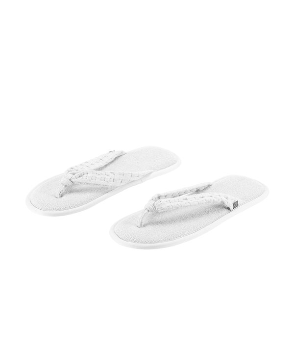 Abyss Habidecor Pousada slippers white (100), 300 gram per m²