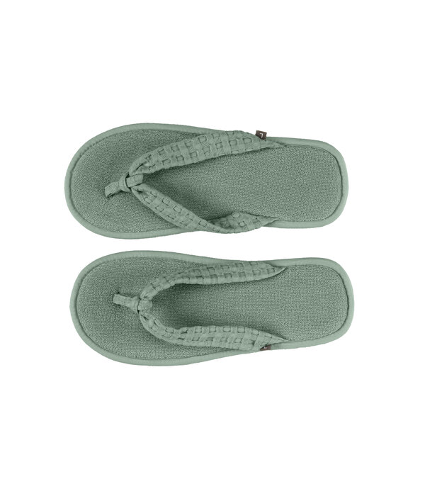 Abyss Habidecor Pousada slippers evergreen (280), 300 gram per m²