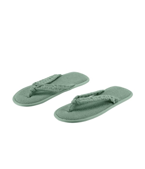 Abyss Habidecor Pousada slippers evergreen (280), 300 gram per m²