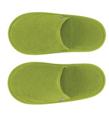 Abyss Habidecor Amigo apple green slippers (165), 400 gram per m²