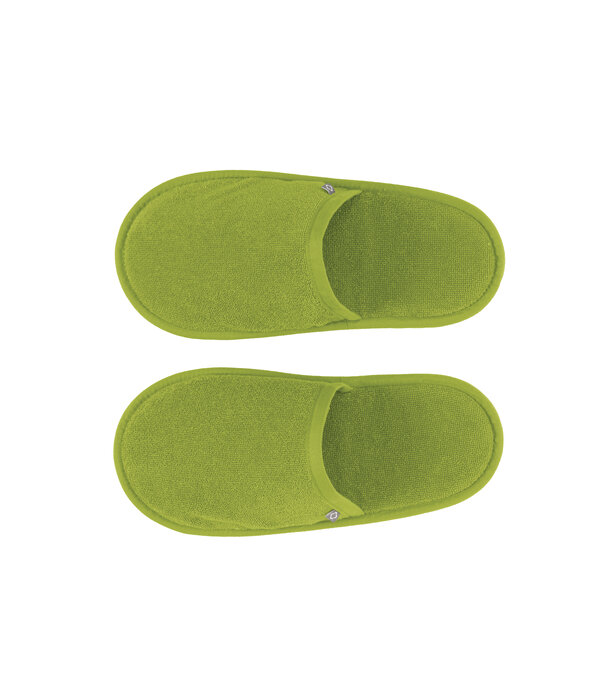 Abyss Habidecor Amigo apple green slippers (165), 400 gram per m²