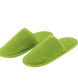 Abyss Habidecor Amigo apple green slippers (165), 400 gram per m²