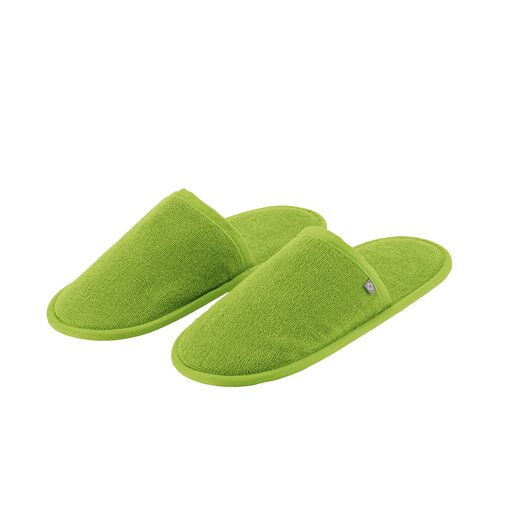 Abyss Habidecor Amigo apple green slippers (165), 400 gram per m²