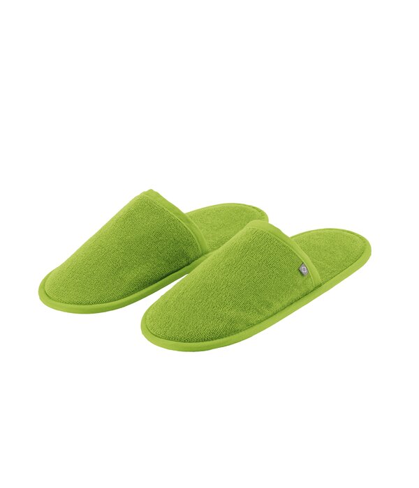 Abyss Habidecor Amigo apple green slippers (165), 400 gram per m²