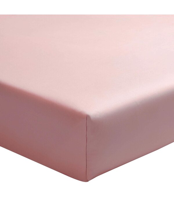 Essix hoeslaken roze 180x200 matras tot 20 cm hoog  poudre