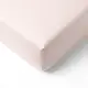 hoeslaken licht roze 80x200 matras tot 20 cm hoog  blush