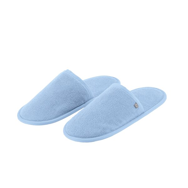 Amigo powder blue slippers (330), 400 gram per m²
