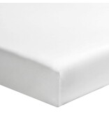 Essix topper hoeslaken 90x200 wit 200TC, matras tot 10 cm hoog