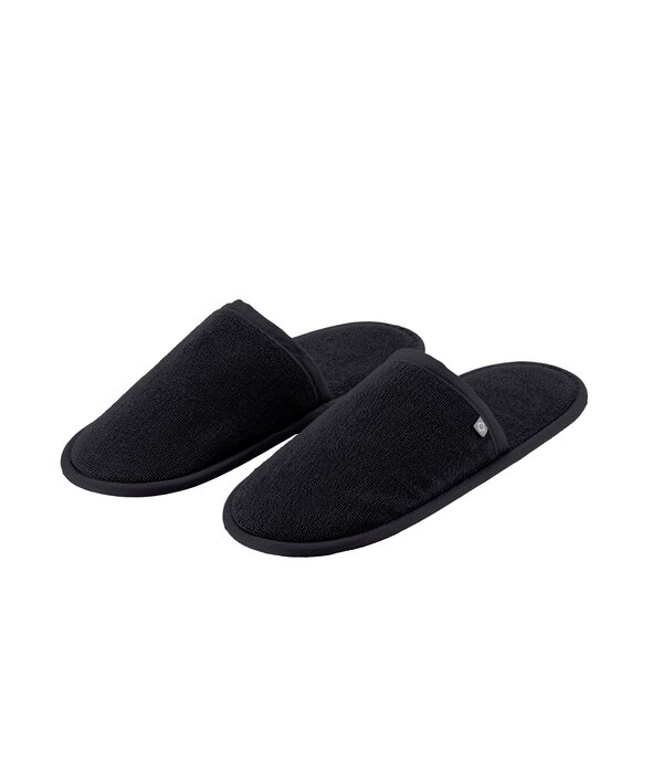 Abyss Habidecor Amigo black slippers (990), 400 gram per m²