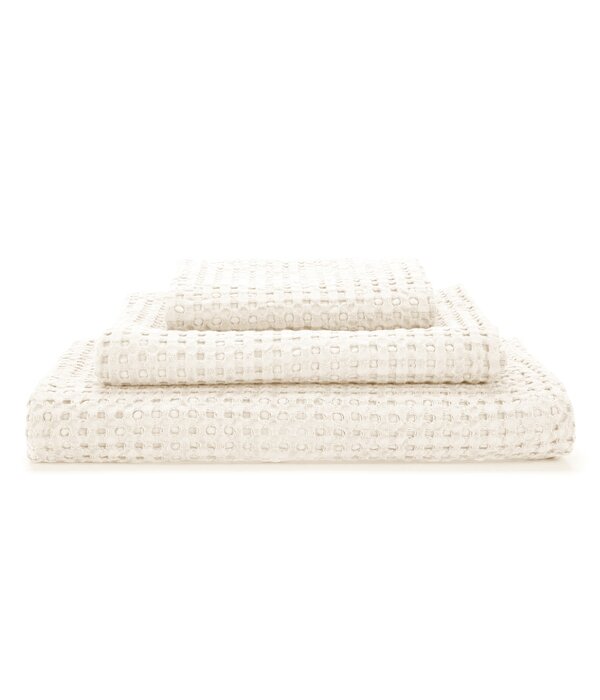 Abyss Habidecor Pousada ivory wafel badgoed (103), 300 gram per m², vanaf