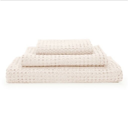 Abyss Habidecor Pousada nude wafel badgoed (610), 300 gram per m², vanaf