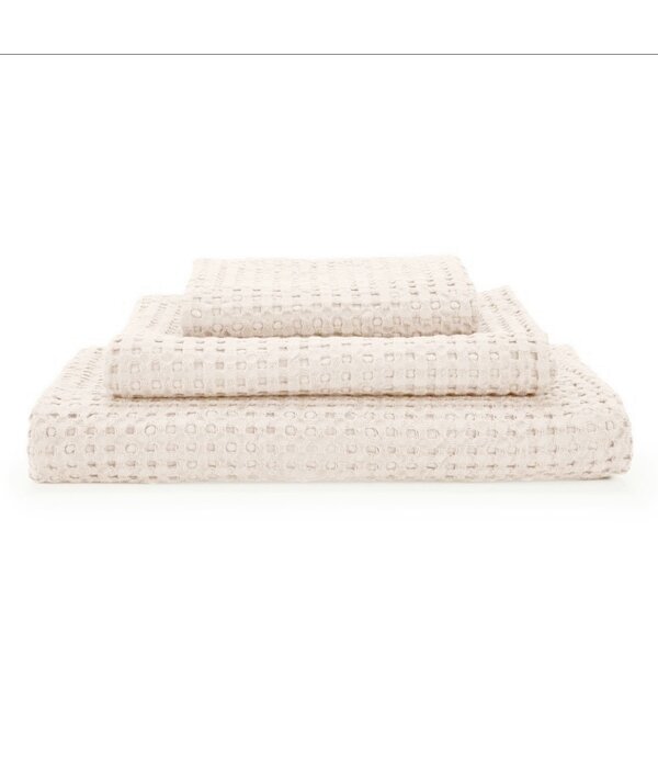 Abyss Habidecor Pousada nude wafel badgoed (610), 300 gram per m², vanaf