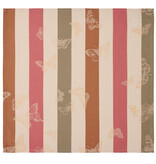 Le Jacquard Français tafellinnen  Bal des papillons pink, 100% katoen