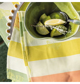 Le Jacquard Français tafellinnen Bal des papillons yellow, 100% katoen