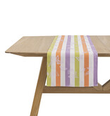 Le Jacquard Français tafellinnen Bal des papillons purple, 100% katoen