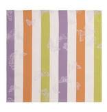 Le Jacquard Français tafellinnen Bal des papillons purple, 100% katoen