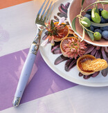 Le Jacquard Français tafellinnen Bal des papillons purple, 100% katoen
