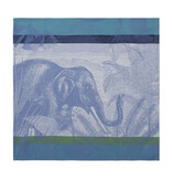 Le Jacquard Français tafellinnen Sinharaja blue, 100% katoen