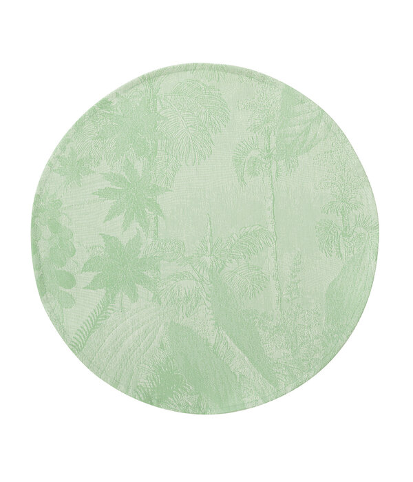 Le Jacquard Français tafellinnen Sinharâja green, 100% katoen