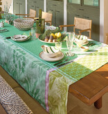 Le Jacquard Français tafellinnen Sinharâja green, 100% katoen