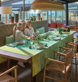 Le Jacquard Français tafellinnen Sinharâja green, 100% katoen